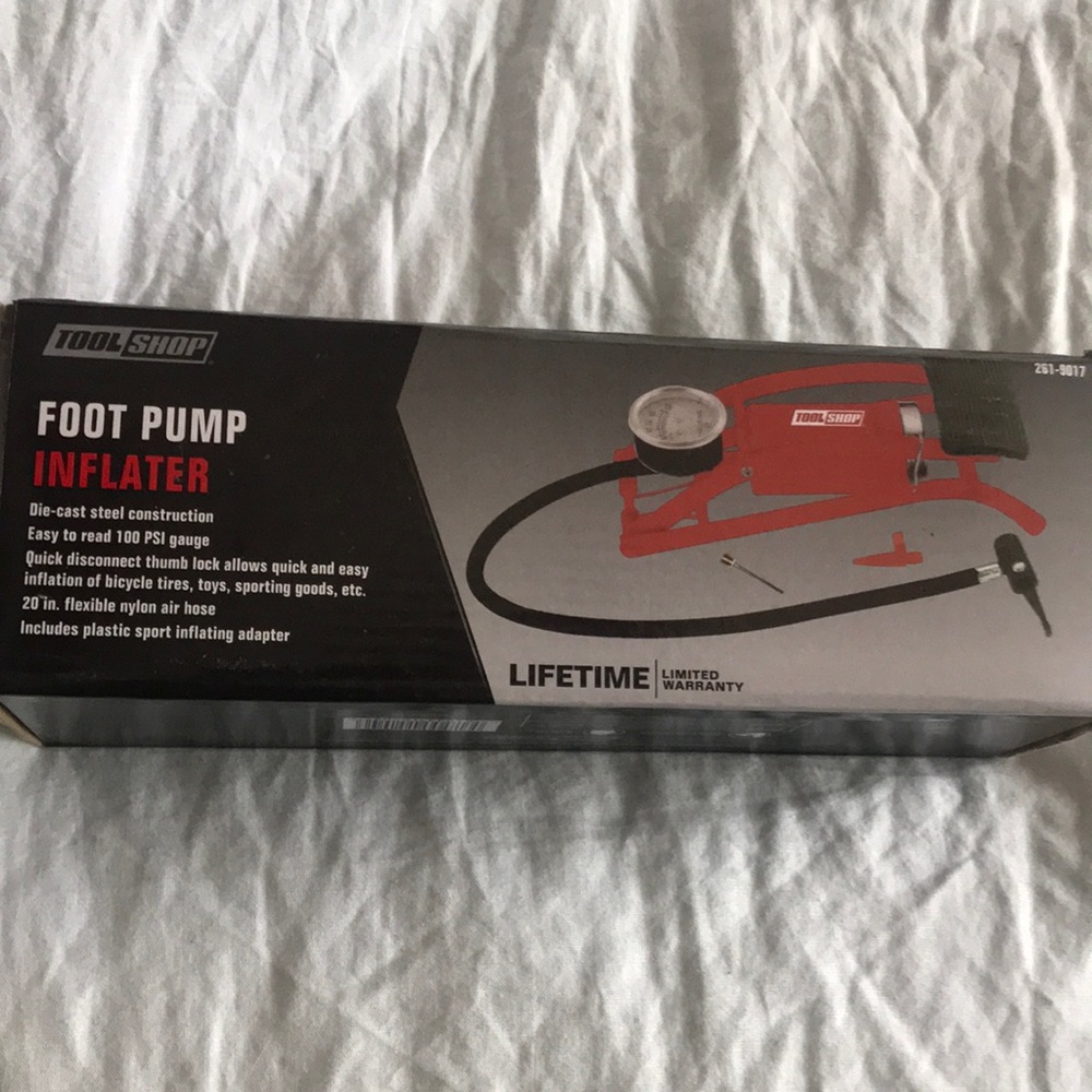 Foot Pump inflator